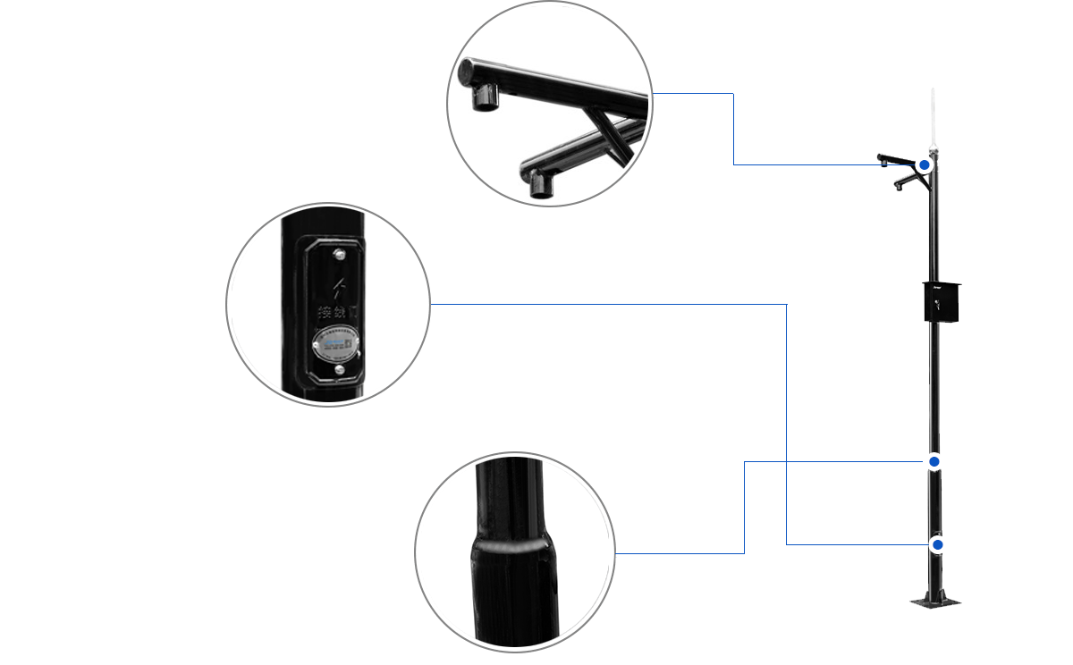 監(jiān)控立桿細節(jié)